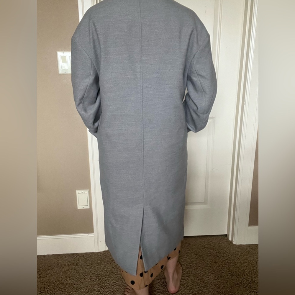 Banana Republic Gray Pea Coat - Picture 3 of 5